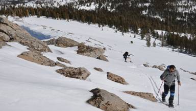 Climbing the Buenavista ridge
